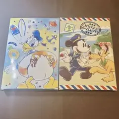 ディズニー ドナルドダック ミッキーマウス プルート ハンカチ 2点 第一生命