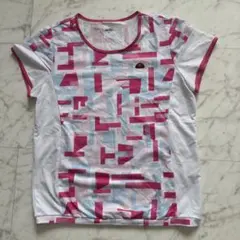 ellesse 幾何学模様 テニスウェア M