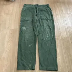 us army 70s og107 コットン サテン ベイカーパンツ