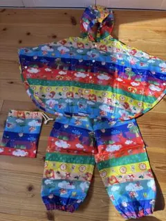 ボーネルンド　カラフルなベビーレインコート