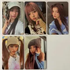 NewJeans OMG SHOPEE ヨントン トレカ 5枚 コンプ