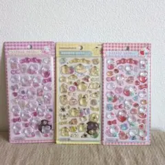 ボンボンドロップシール 3枚セット サンリオ キティちゃん ポムポムプリン