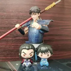 一番くじ キングダム A賞 信 とD賞 ちょこのっこフィギュア信と王騎