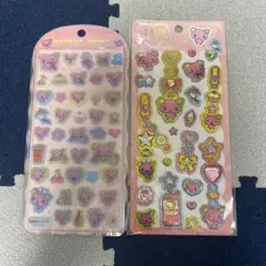 コットンパフィーシール ぷくキラ たまごっち ふらわっち