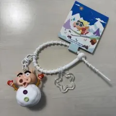 クレヨンしんちゃん ぶりぶりざえもん 雪だるま キーホルダー 2024