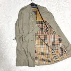 極美品✨バーバリー トレンチコート ライナー ノバチェック ベージュ 白タグ BURBERRY 良品 LONDON バーバリーロンドン ノバチェックライナー