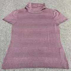 GIANNI LO GIUDICE ハイネック　半袖カットソー　Tシャツ