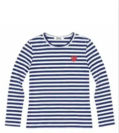 PLAY COMME des GARCONS ボーダー長袖Tシャツ