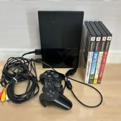 PlayStation2 SCPH-90000 本体 コントローラー ソフト付き