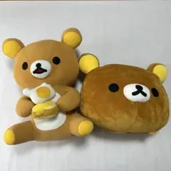 リラックマ ダラダラリラックスのまいにち ポーズぬいぐるみBIGお花見