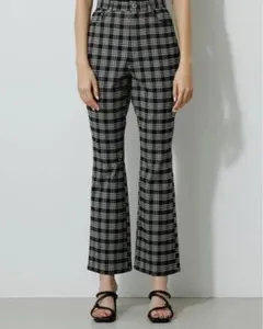 AZULByMOUSSYチェック柄カジュアルパンツ Sサイズ