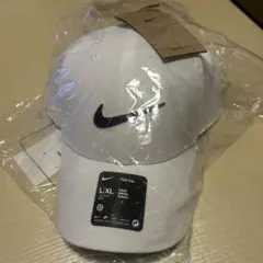 Nike スナップバックキャップ ホワイト/ブラック ゴルフキャップ 新品