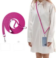 ⭐️ 人気　スマホショルダー ストラップホルダー ショルダーストラップ 紐 肩掛け