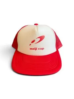 NIGO メッシュキャップ レッド ホワイト NIGO メッシュキャップ レッド ホワイト - メルカリ