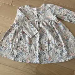 next 花柄長袖ワンピース 2-3歳用