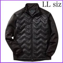 ［新品］MIXダウン クロスシールドジャケット LLサイズ ブラック