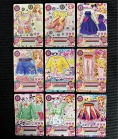 ㊻アイカツカード　キュート　まとめ売り　９枚