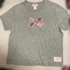 PINK Victoria secret 半袖Tシャツ グレー