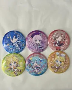初音ミク 缶バッジ 6種セット MEIKO KAITO 鏡音リン・レン 巡音ルカ