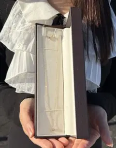 保証書、箱付】AHKAH 18K ティナショートネックレス - メルカリ