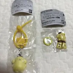 キーリングハンガー ななほし　カラフルマルチチャーム　セット　ポムポムプリン