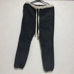 BEAMS PLUS ネップツイル ジムパンツ、M、チャーコールグレー