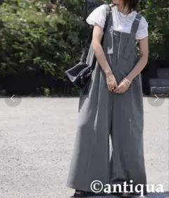 【F、本日限定価格】アンティカ　エステルツイルサロペット