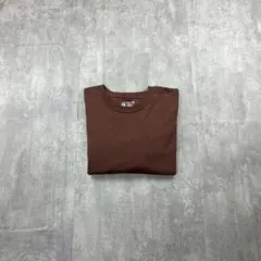 Carhartt カーハート 袖ロゴ ロンT ブラウン 2XLT