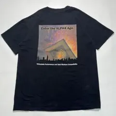 一点物 90s アメリカ ソフトウェア企業 シングルステッチT 鬼フェード 