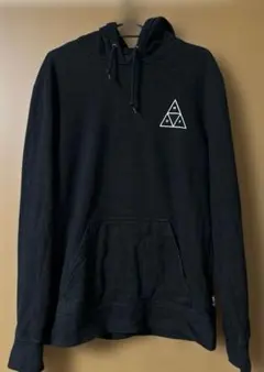 HUF ハフ SET TT プルオーバーパーカー ブラック M 完売品