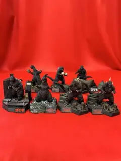 酒井ゆうじプロデュース　ゴジラ全集　7体