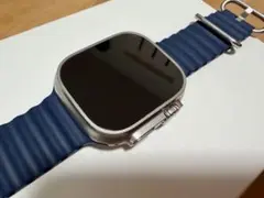 Apple Watch Ultra 2 チタニウムケース ブルーオーシャンバンド
