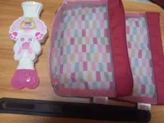 ハッピーセットのおもちゃ&メッシュポーチセット