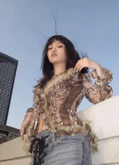 chipchipshop ヒョウ柄トップス