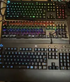 ゲーミングキーボード3台セット
