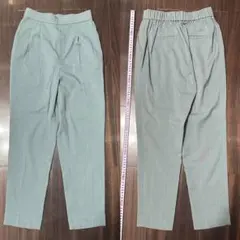 グローバルワーク　ウツクシルエット　テーパードパンツ　XS