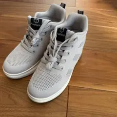 新品未使用　Fashion グレー ハイカットスニーカー