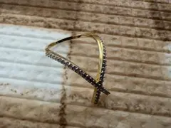 オジュール　モアサナイト　necktie pave ringのサムネイル
