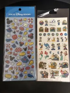 東京ディズニーリゾート シール 2장 세트