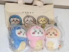 ハッピーバッグ2025 干支ぬいぐるみ【ちいかわ・ハチワレ・うさぎ】トートバッグ