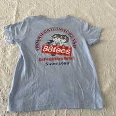 88TEES 水色半袖Tシャツ　110〜120センチのサムネイル