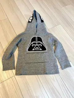 STAR WARS ダース・ベイダー パーカー グレー　100