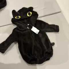 【新品】黒猫　着ぐるみ　ロンパース