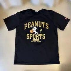スヌーピー バスケットボール Tシャツ Mサイズ ブラック