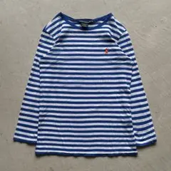 00s ralph lauren sport border l/s ボーダー 青のサムネイル