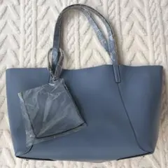 【新品未使用】AZUL BY MOUSSY トートバッグ ブルー タグなし
