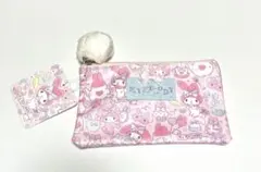 マイメロディ　フラットペンポーチ