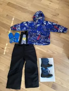 【子ども用・100㎝】nima スキーウェアセット
