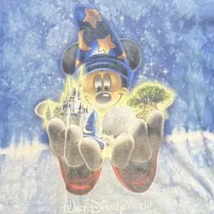 90s〜 ラッセン×ディズニー ソーサラーミッキー 魔法使いの弟 XL