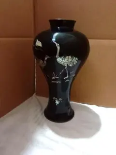 螺鈿　花瓶　フラワーベース